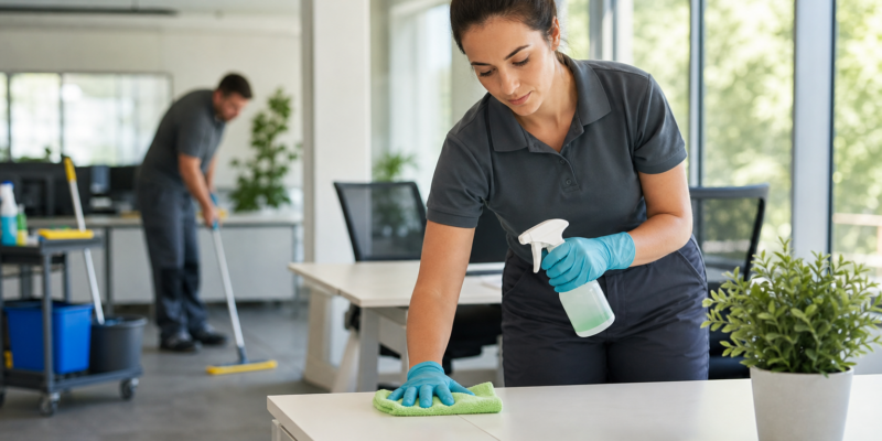 Maximizing Workplace Health with Eco-Friendly Office Cleaning